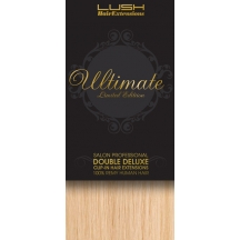 22" Clip In Human Hair Extensions ULTIMATE FULL HEAD #60 Lightest Blonde 22" Clip In Human Hair Extensions ULTIMATE FULL HEAD #60 Lightest Blonde